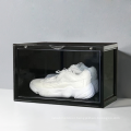 Magnetic Shoe Box Drop Sidefront Sneaker Stackable Storage Box Storage,storage Boxes & Bins Acrylic Detachable